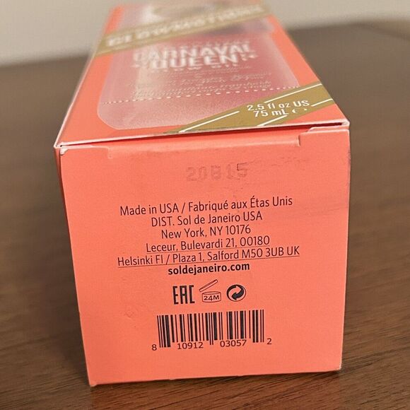 Sol de Janiero Glowmotions Carnival Queen Glow Oil Dewy Pink Luster, 2.5 oz, NIB - Picture 4 of 4